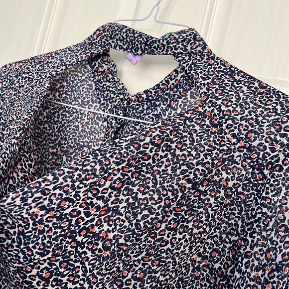 Jessica Simpson open back blouse M - Picture 6 of 12